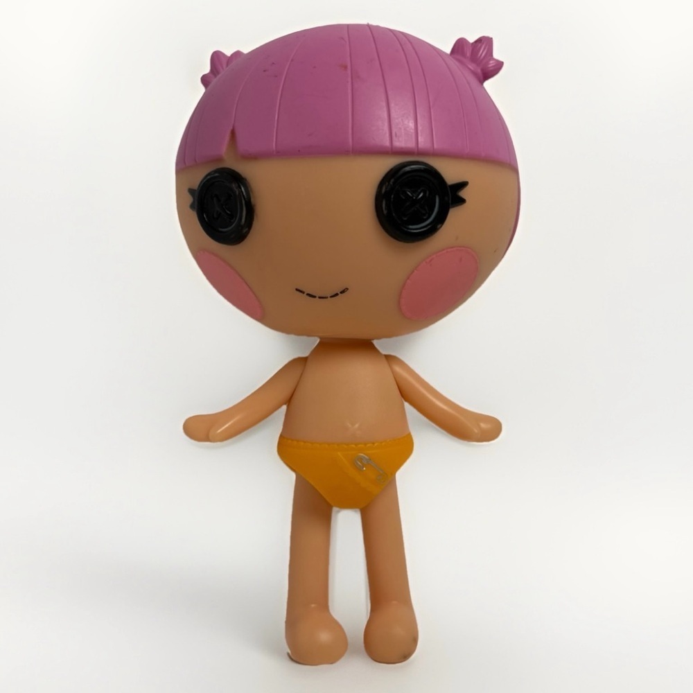 Lalaloopsy Littles 7" Baby Doll Toy Retired date 10/29 Orange Diaper Doll Only